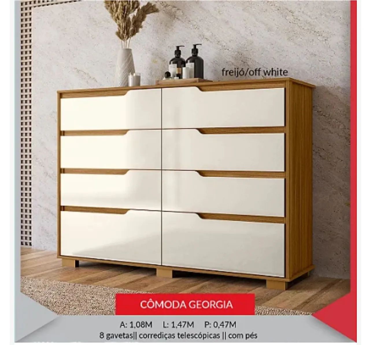 Cômoda Georgia 