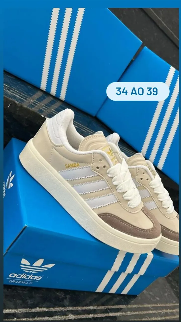 Adidas Samba Bege