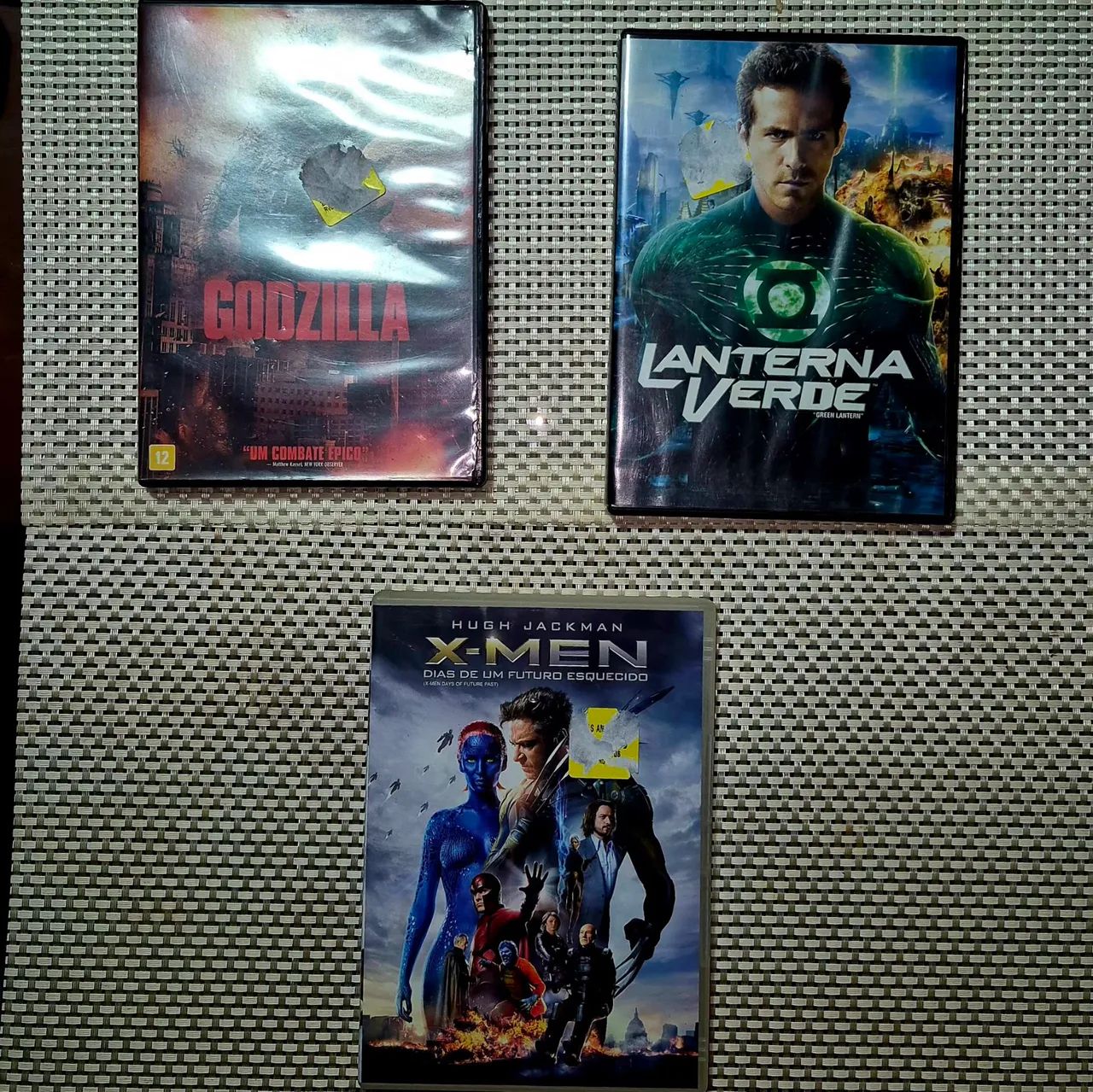 Coletânea de heróis - DVD 