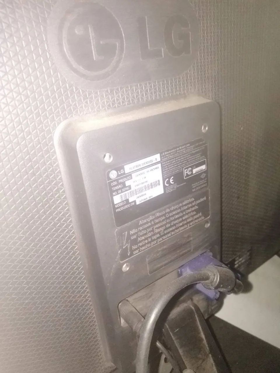 Monitor LG Tela 20 LED - Foto 3