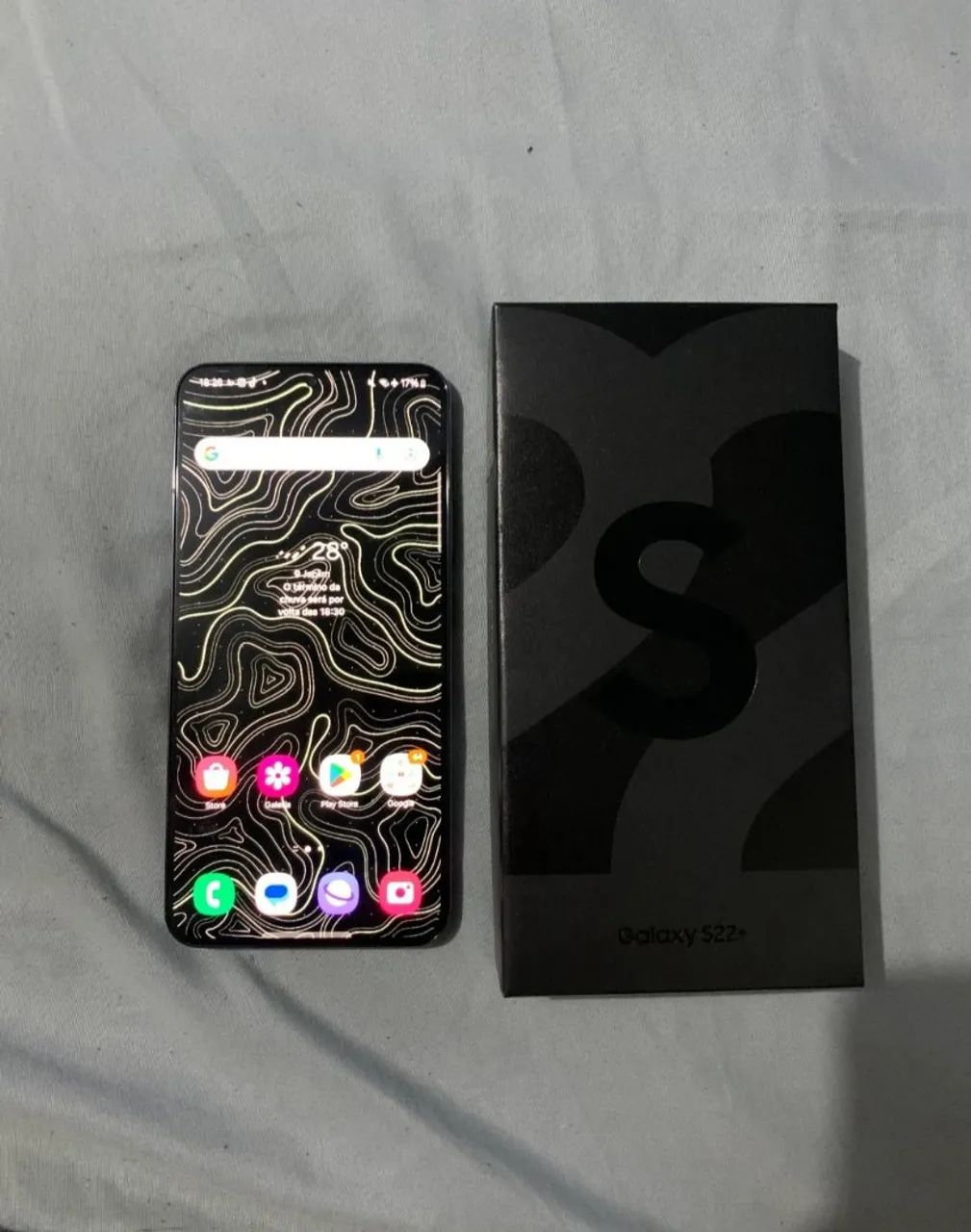 s22 plus 256gb preto