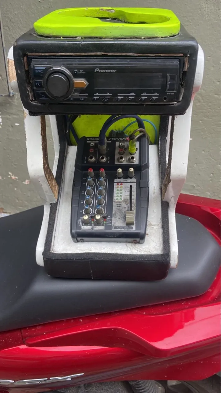 Mesa de som completa