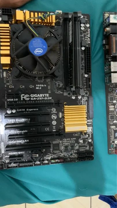 Duas Placas-Mãe Usadas - Foto 2
