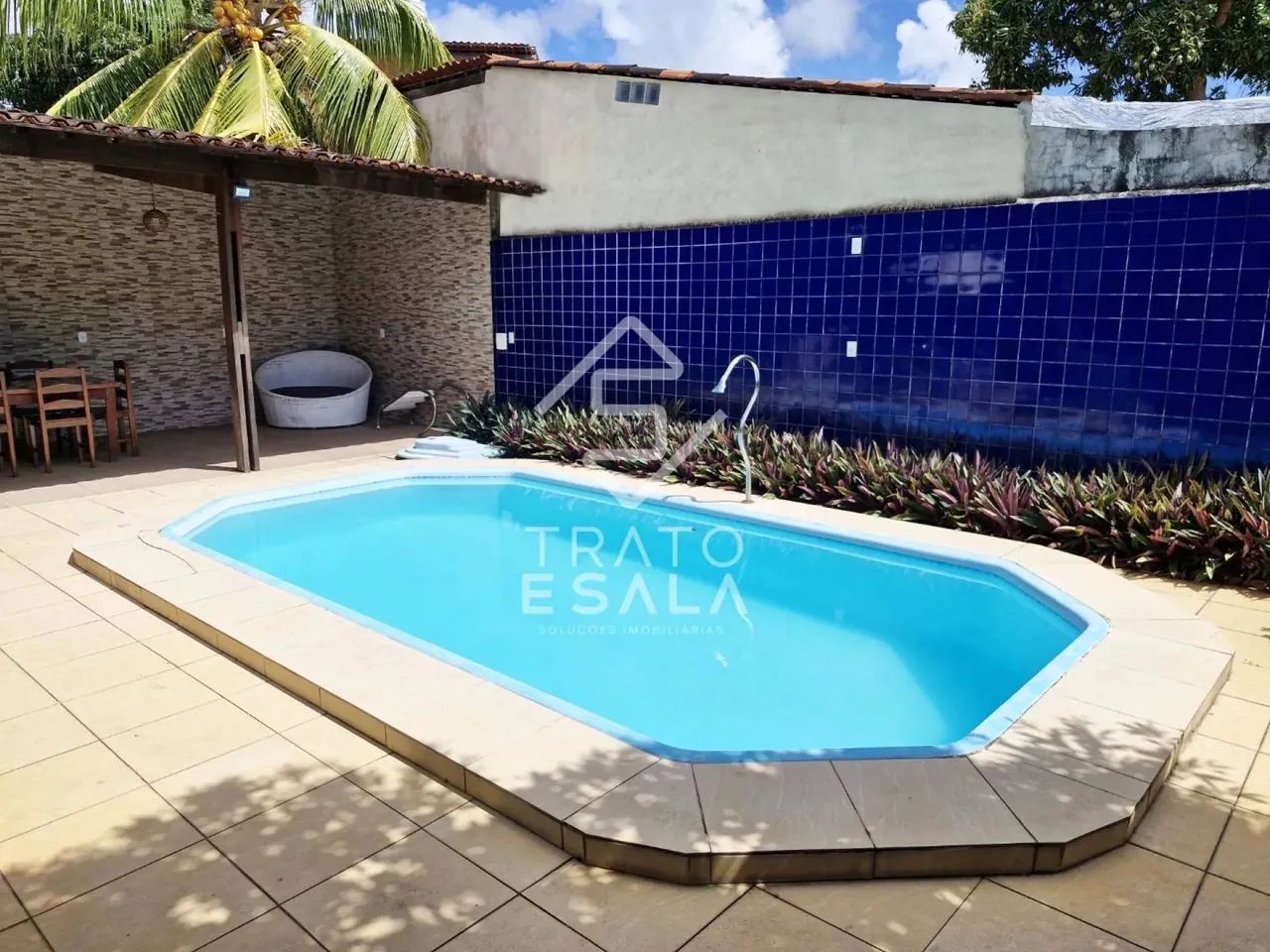 Casa com 3 quartos, com piscina e muita área verde, no centro de Paripueira - Foto 3