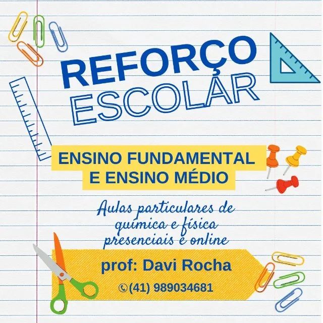 Aulas particulares de química e física 