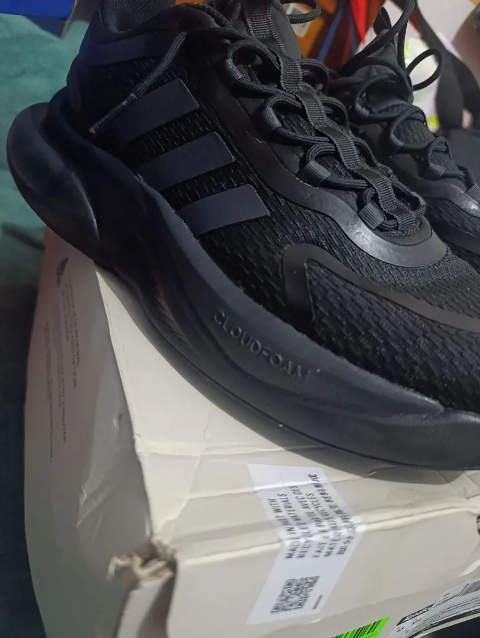 Tênis Adidas Cloudfoam Bounce Preto - Foto 5