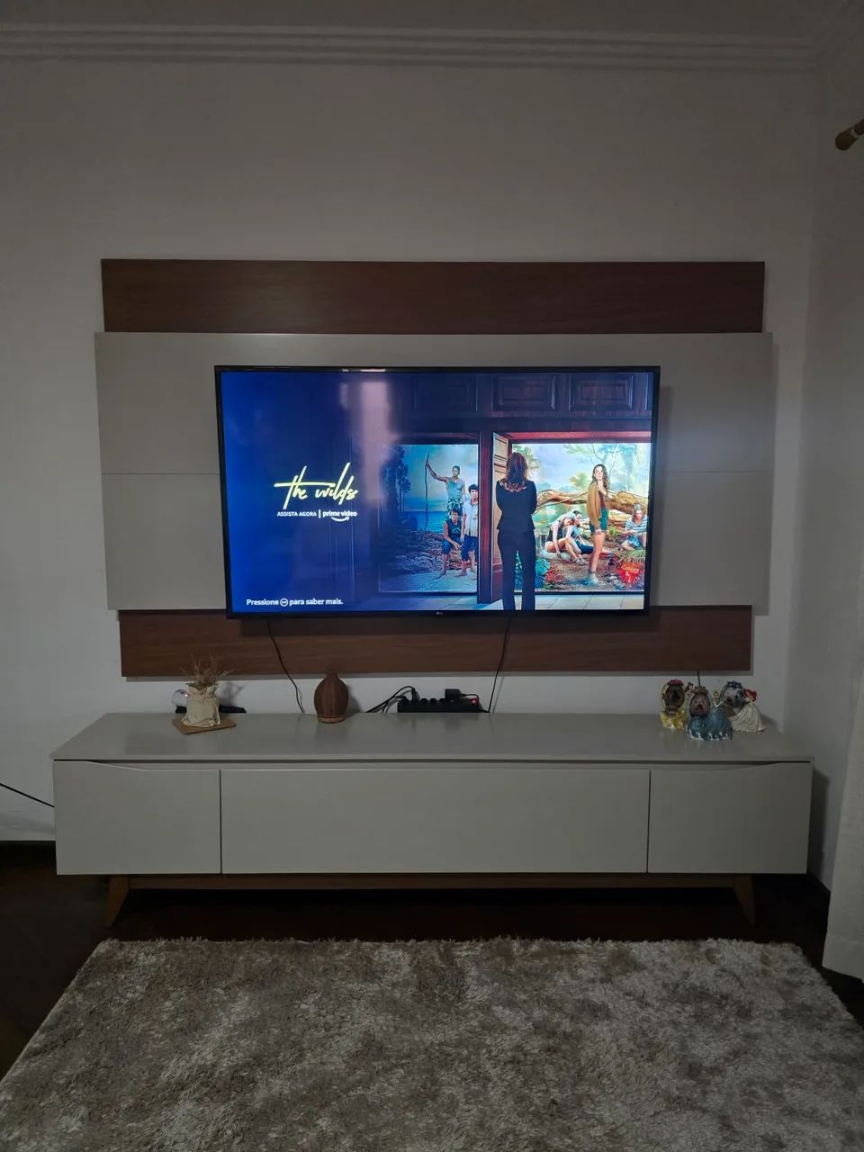 Painel TV Sala Flynt com Painel Lincoln