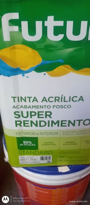 Látex massa acrílica seladora esmalte base água  - Foto 3