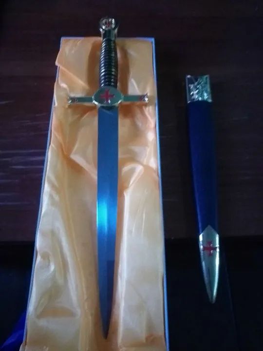 Adaga Templária em aço inox  - Foto 5