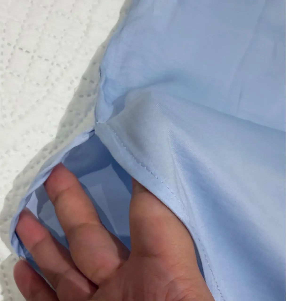 Camisa azul Stradivarius - Foto 4