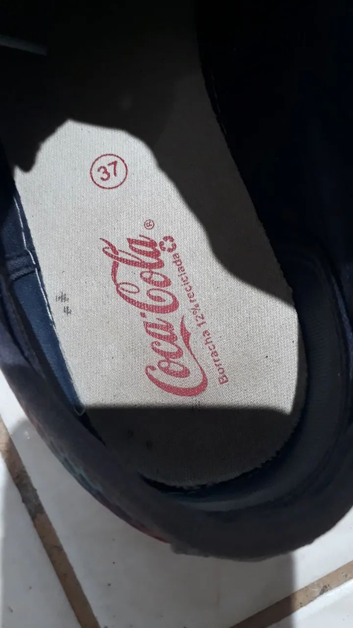 Tênis Casual Colorido Coca-Cola 37 - Foto 4