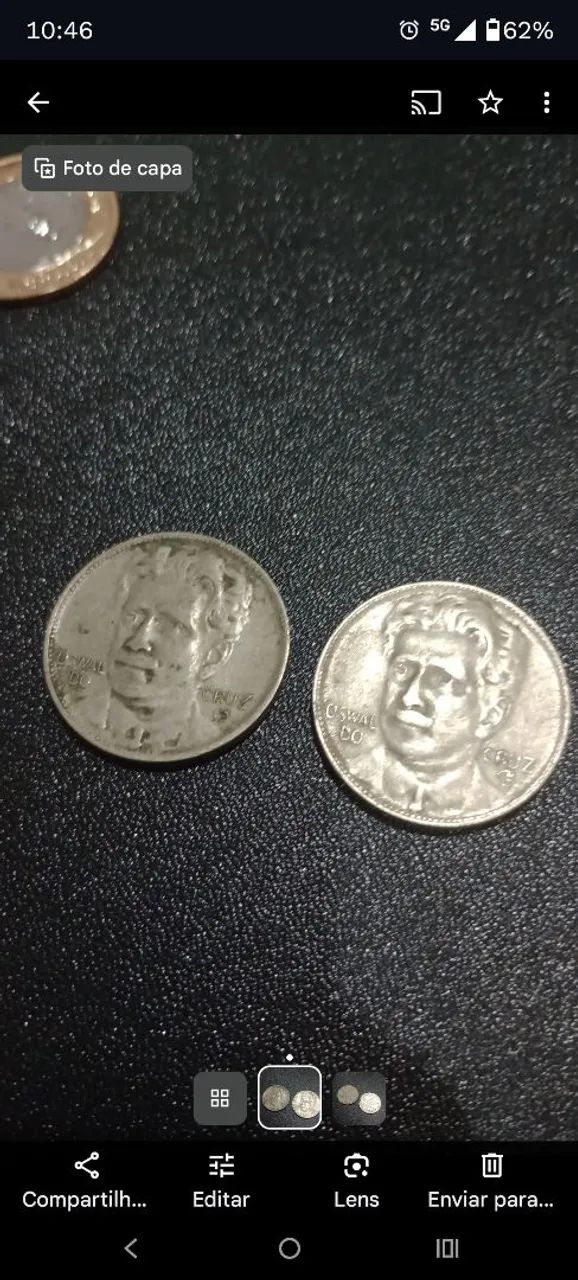 Moedas antigas 5$00 - Foto 4