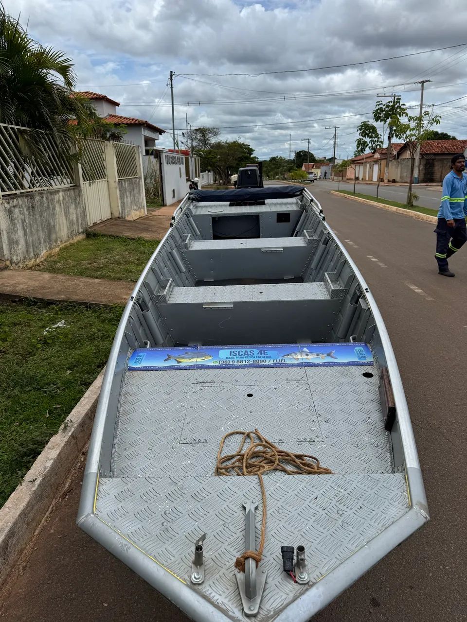 Barco Semichata 5,5m Mercury 30hp