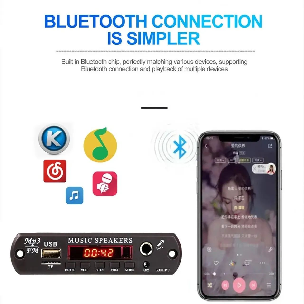 Bluetooth mp3 - Foto 3