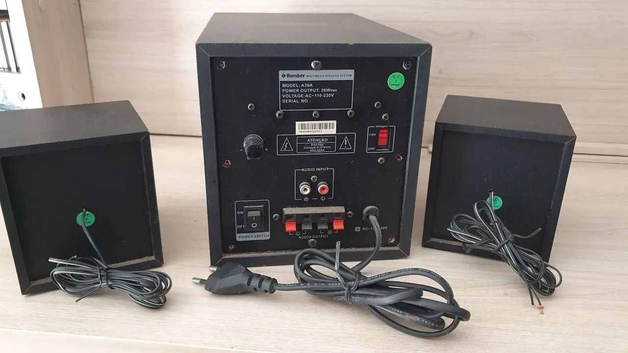 Bomber Multimedia Speaker System A30A - Foto 2
