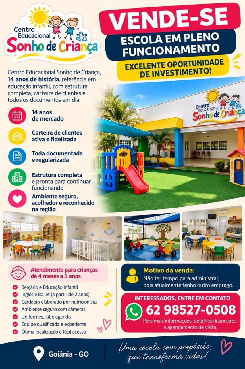 Escola a venda 