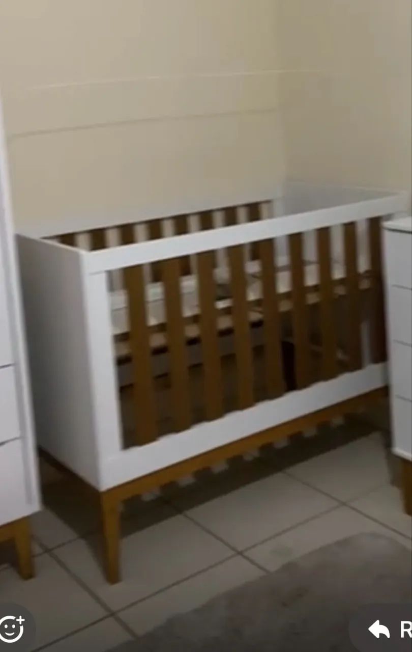 Berço 3 em 1 (Semi-novo) - Excelente Estado e Super Versátil! - Foto 4