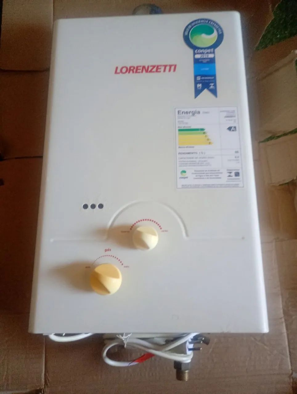 Aquecedor usado 