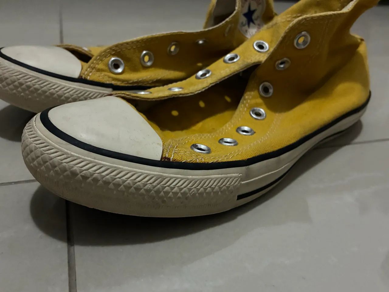 tênis converse all star amarelo 37 - Foto 4