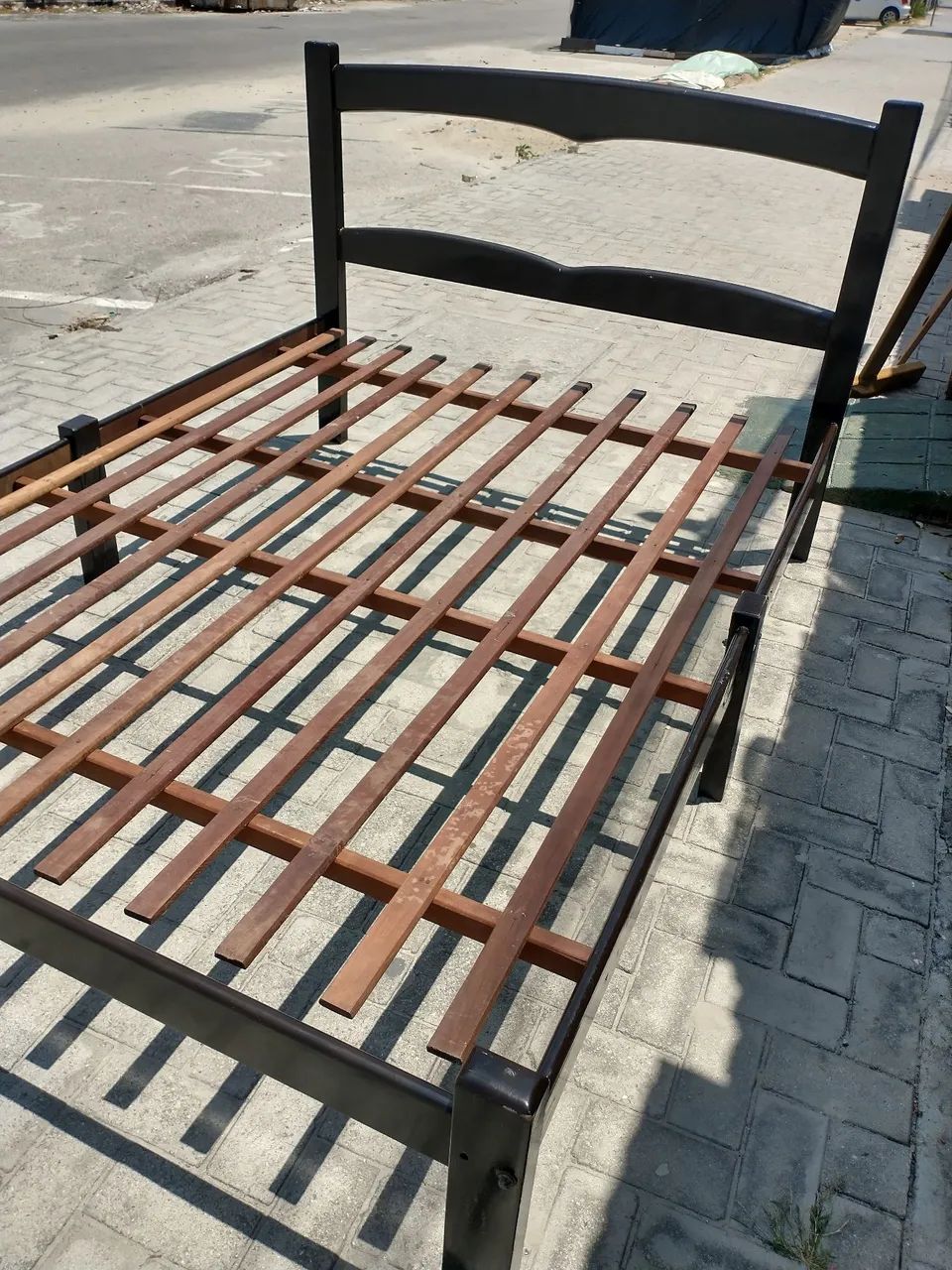 Cama de casal de madeira  - Foto 3