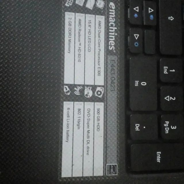 Notebook emachines - Foto 3