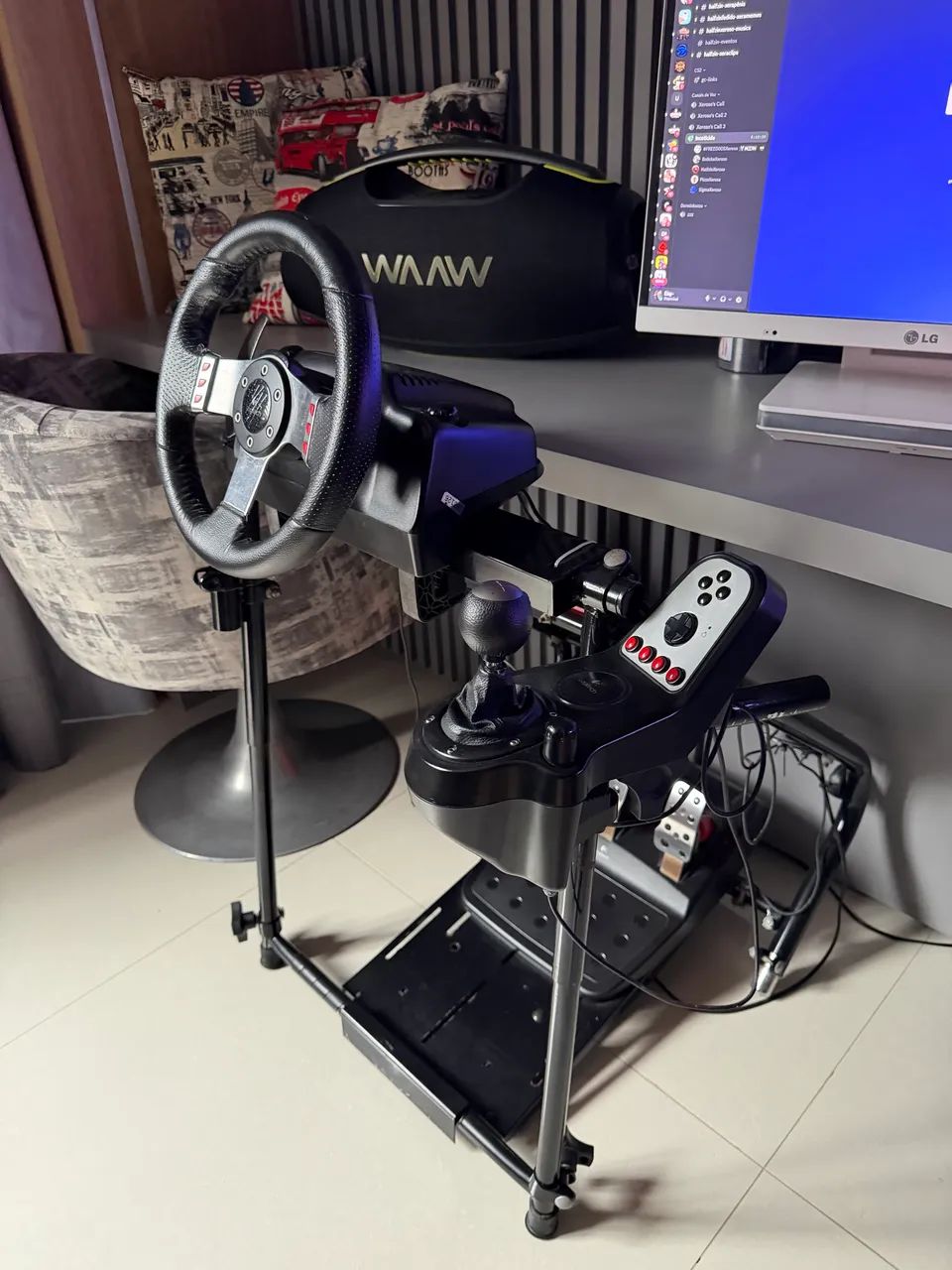 Volante G27 + Cockpit