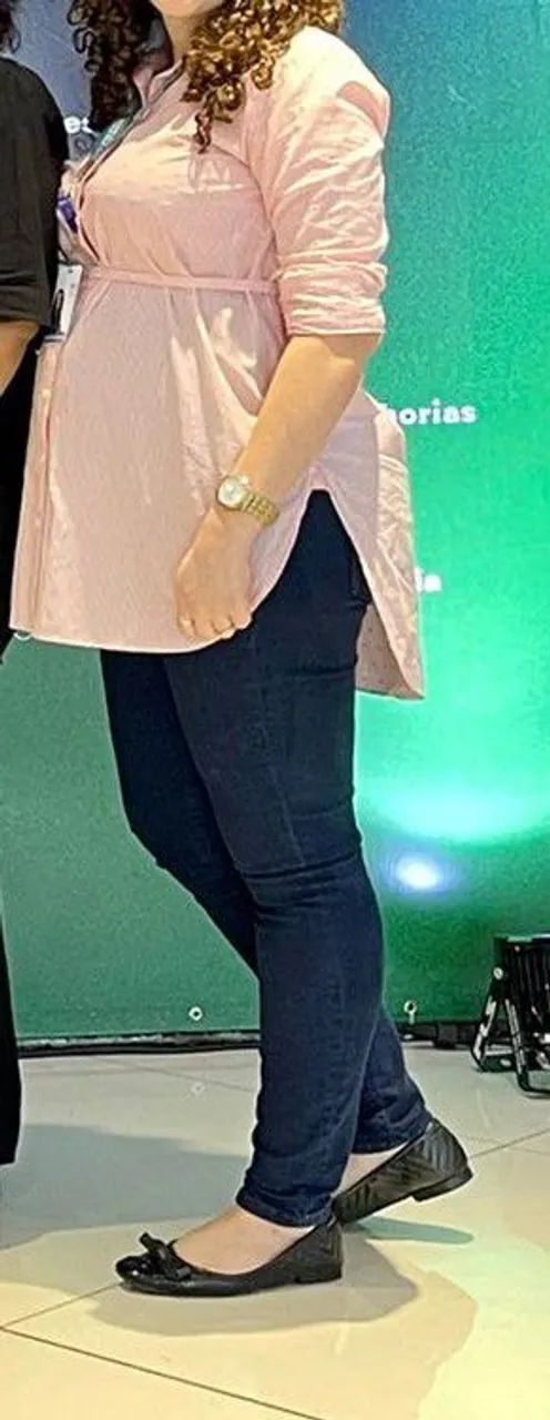 Camisa/Bata Gestante GAP - Foto 3