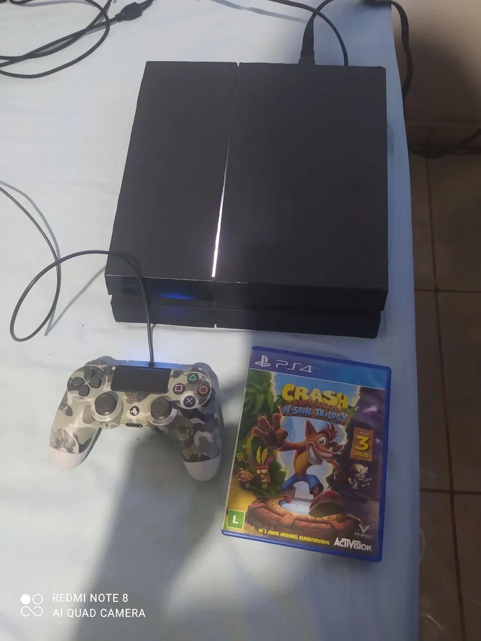 Ps4 c/ controle e jogo  - Foto 2