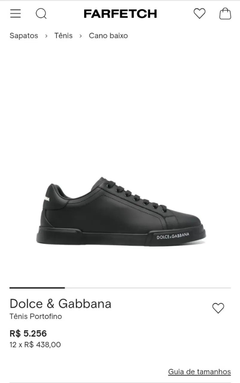 Tênis Dolce Gabbana Original 