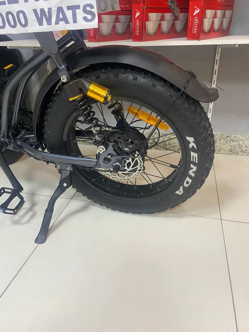 BICICLETA ELETRICA OÁSIS 1000w - Foto 4