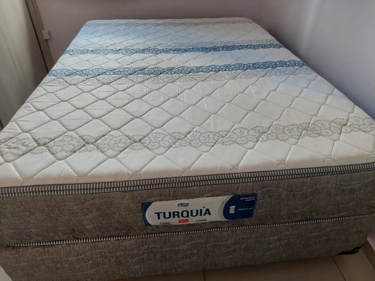 Cama box casal + colchão  - Foto 3