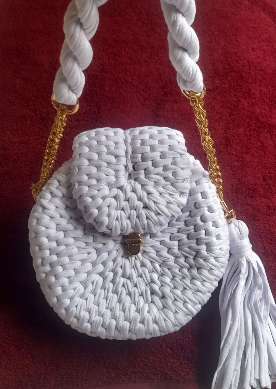 Bolsa de crochê  - Foto 2