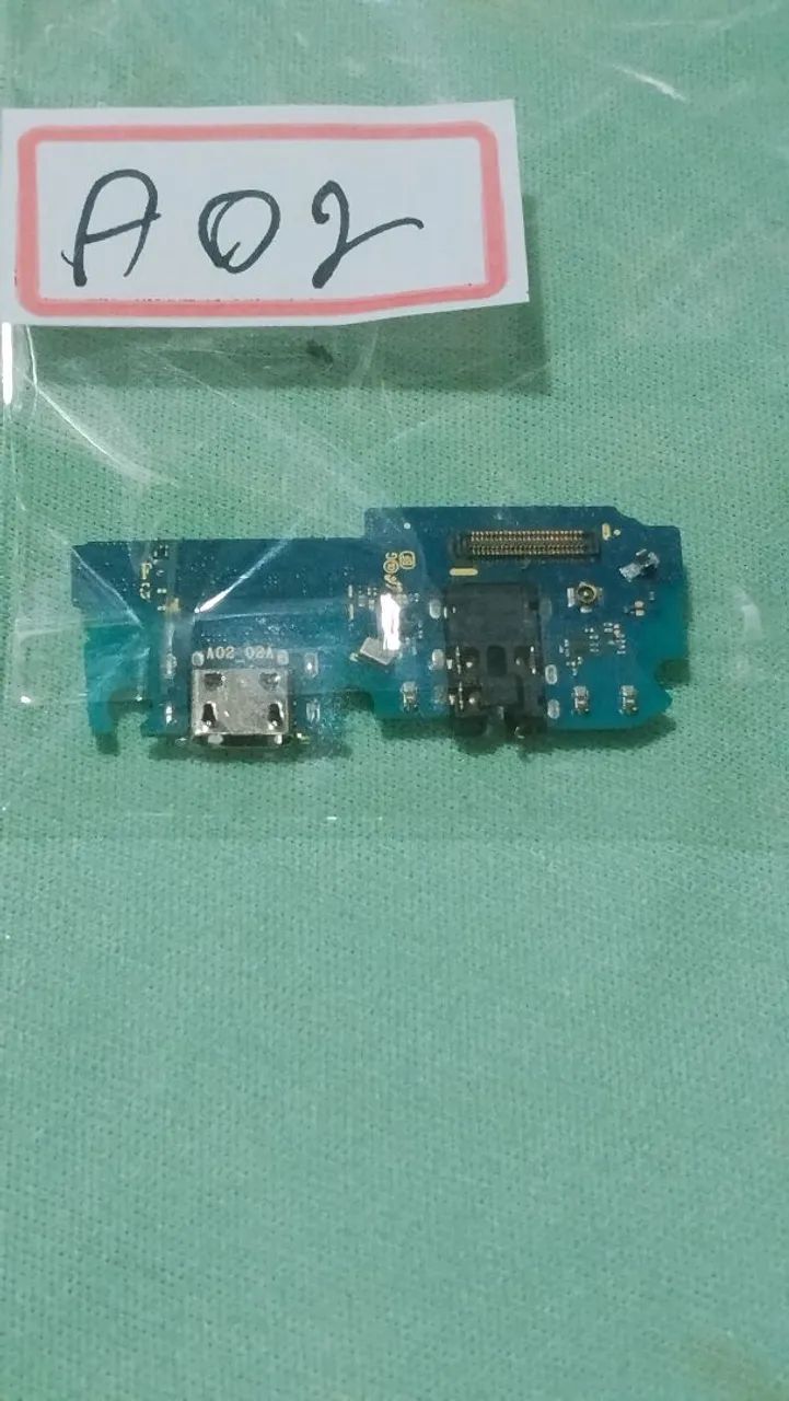 Plaquinha de carga Galaxy A02 original retirada  - Foto 3