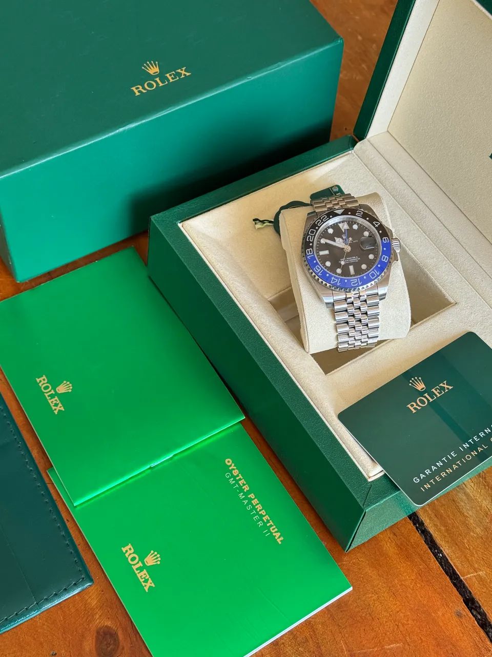 Relogio Rolex GMT Master 2 Base ETA Completo  - Foto 2