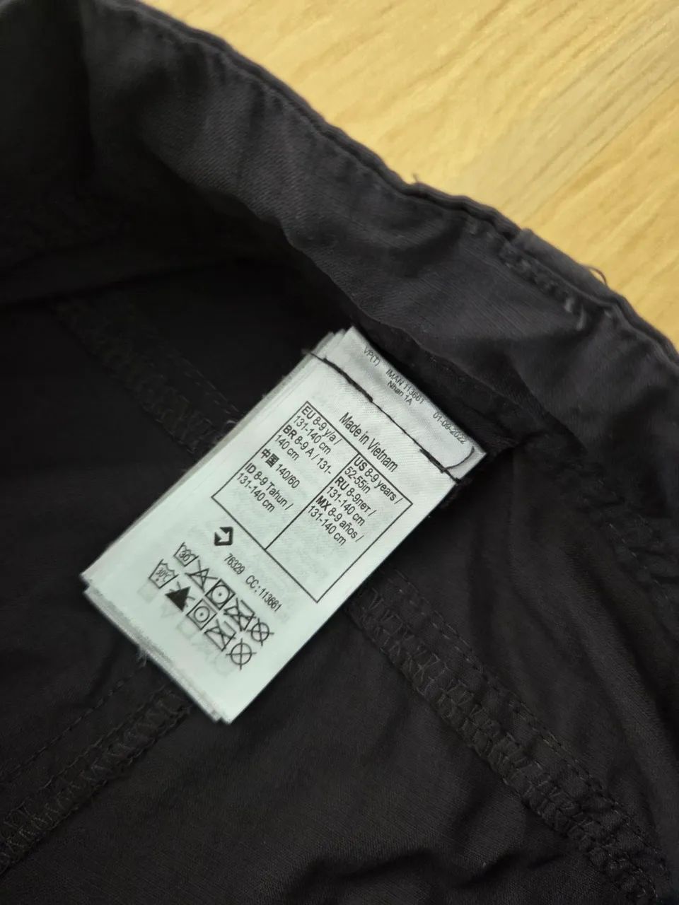 calça de trilha modular quechua infantil 8/9a - Foto 2