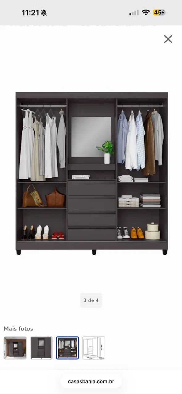 GUARDA ROUPA NOVO  - Foto 3