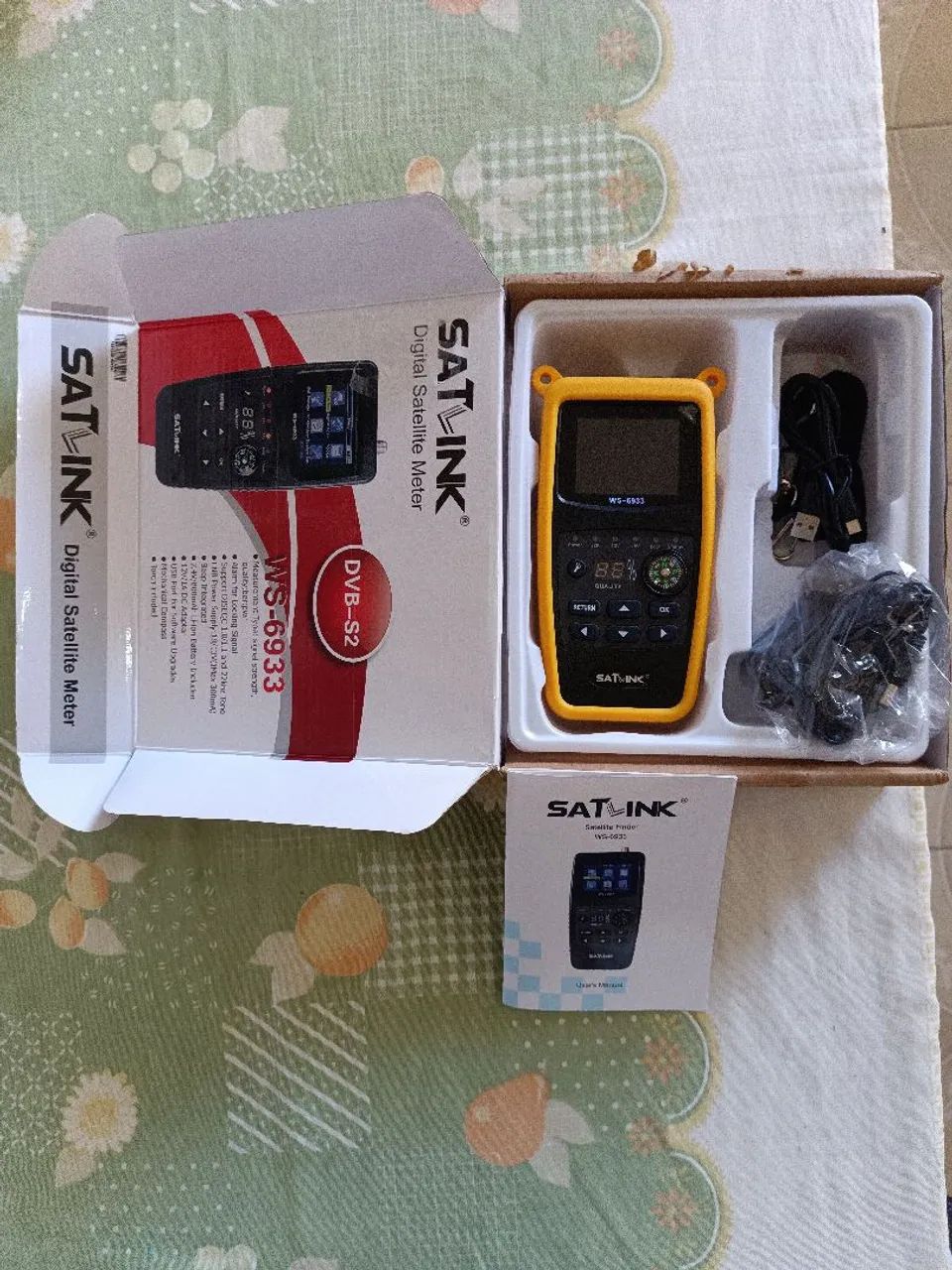 SATLINK WS-6933 ÓTIMO CAPTADOR DE SINAL DE SATÉLITE, ZERO NA CAIXA. - Foto 4