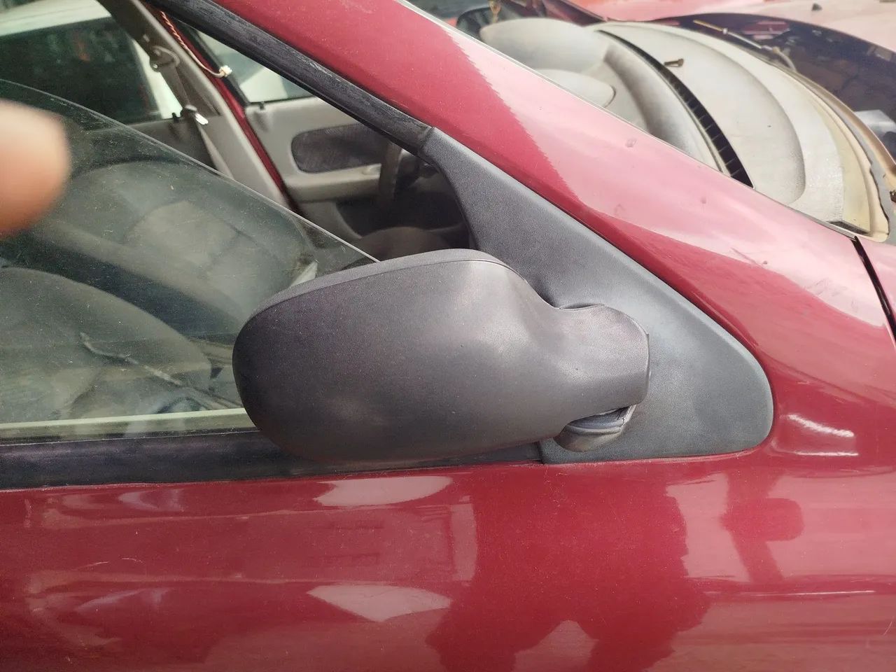 Retrovisor  lado direito elétrico Clio 