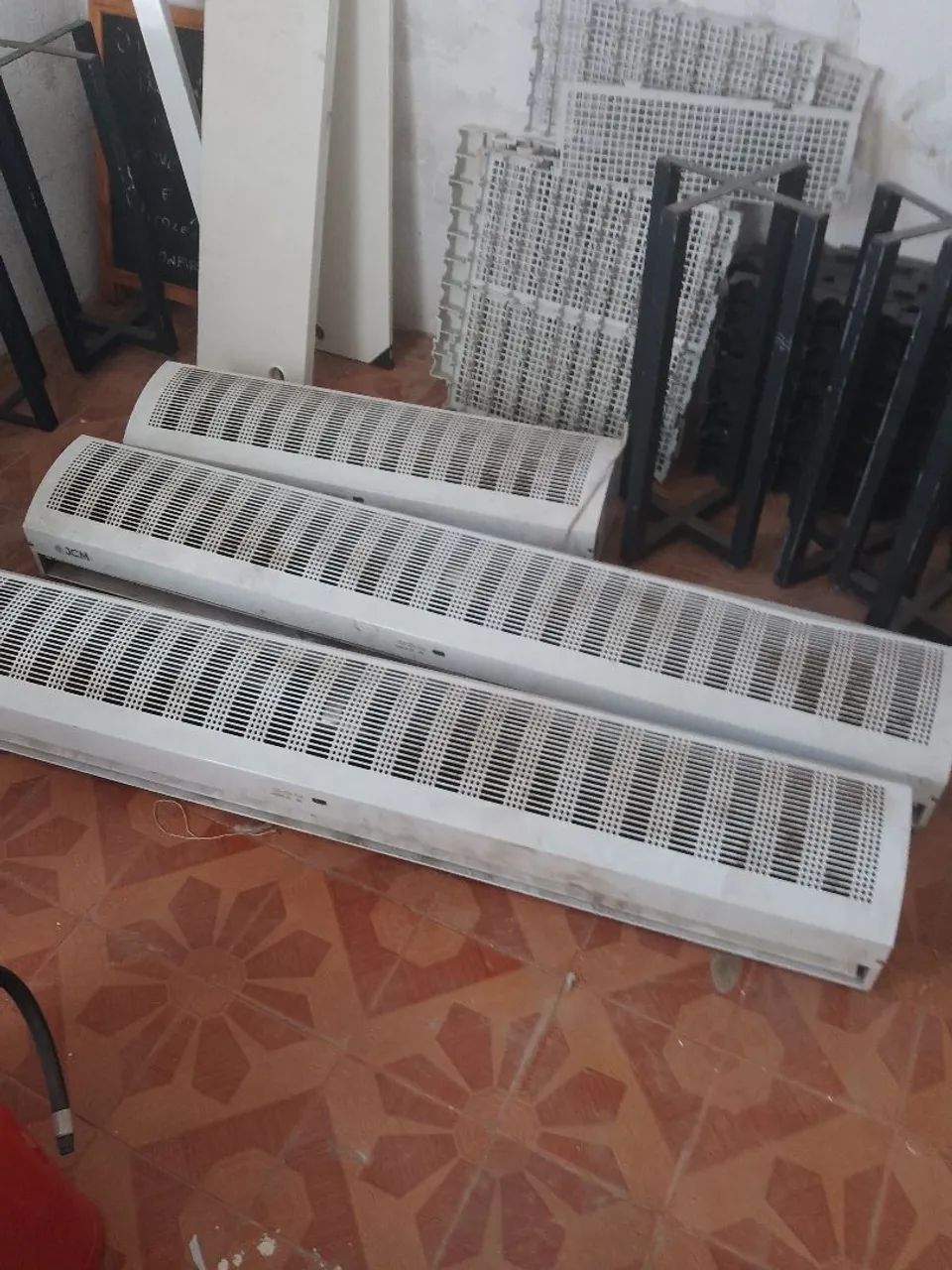Cortinas de ar  JCM 1 com 90 cm e 2 com 1,50