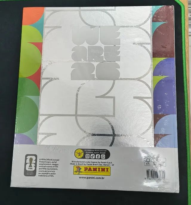 Álbum capa dura prata copa 2026 lacrado - Foto 2
