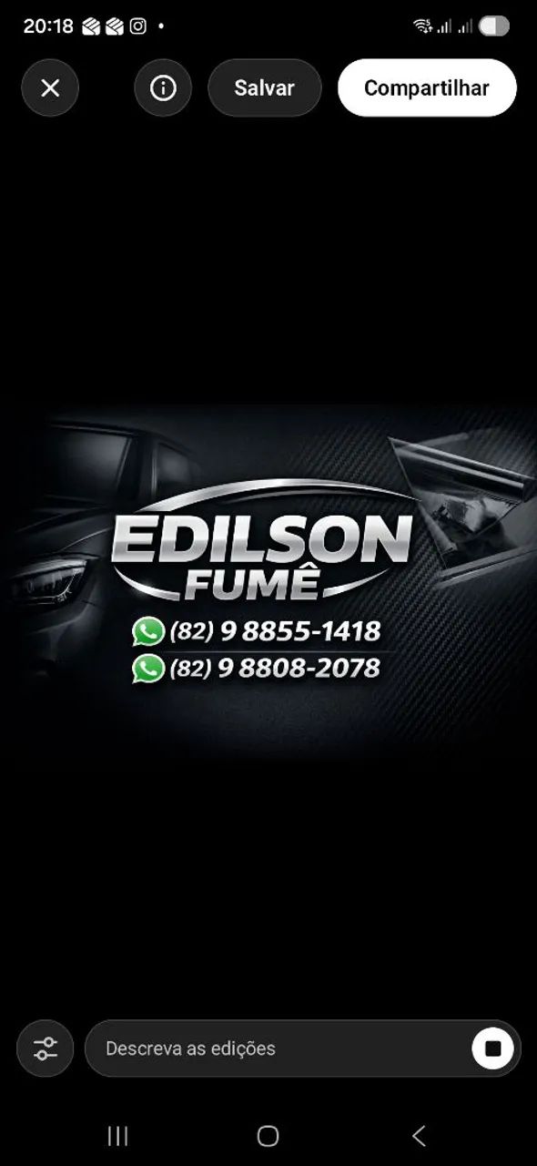 PELÍCULA FUMÊ/// R$ 100.00 AVISTA  - Foto 2