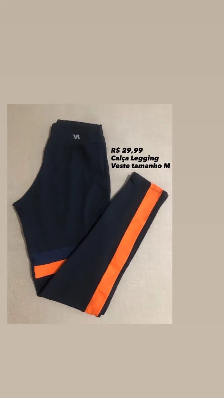 Calça Legging  M - Foto 2