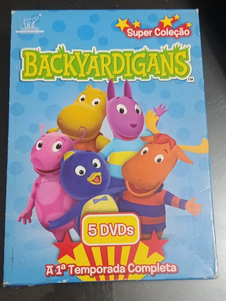 Dvd box Backardigans Temporada 1 completa 