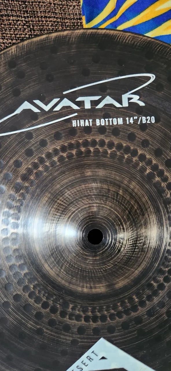 Bottom hi hat Avatar Desert 14" - Foto 2