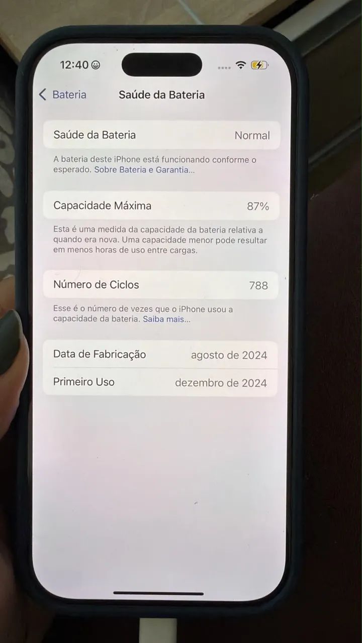 iPhone 16 pro 128gb - Usado, ótimo estado - Foto 5