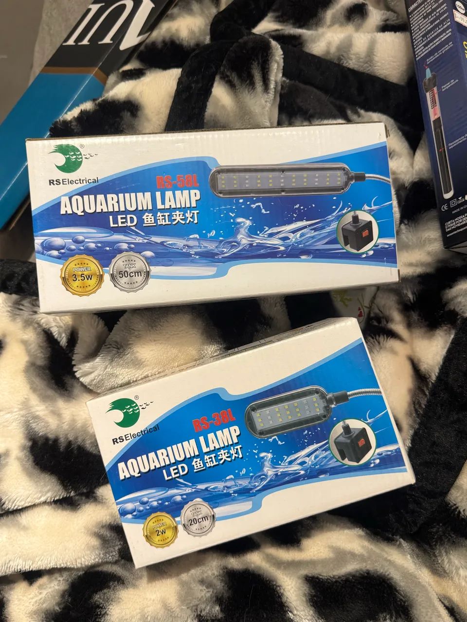 Lâmpada para aquário 