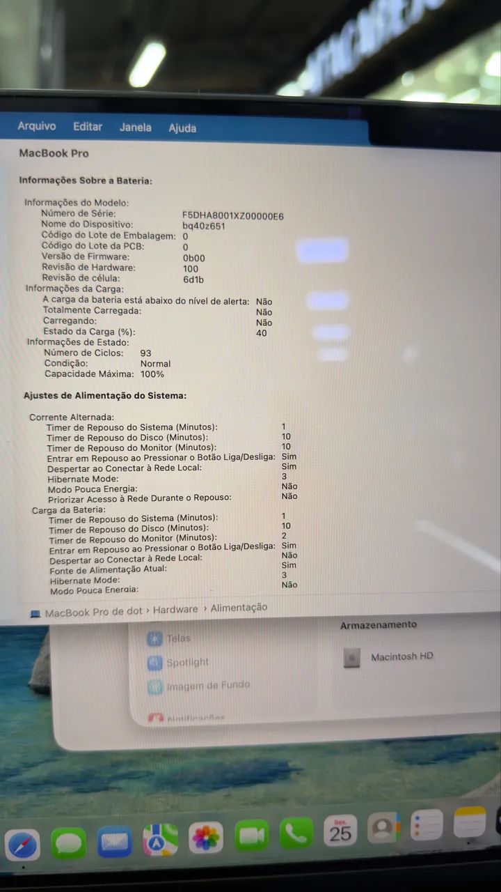 MACBOOK PRO M4 14? 16 RAM 512 SSD SEMINOVO - Foto 3