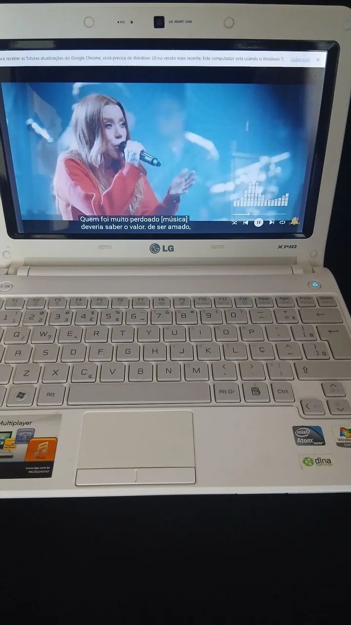 Netbook LG troco por celular - Foto 4