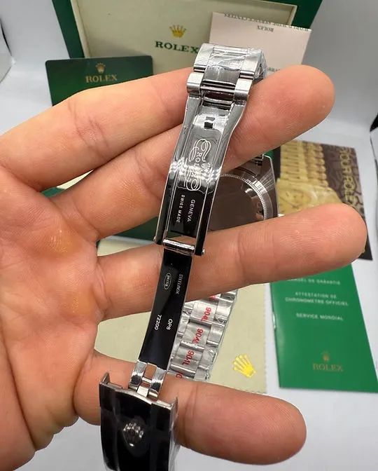 Relógio ROLEX AUTOMÁTICO _ MODELO WIMBLEDON PULSEIRA OYSTER - Foto 4