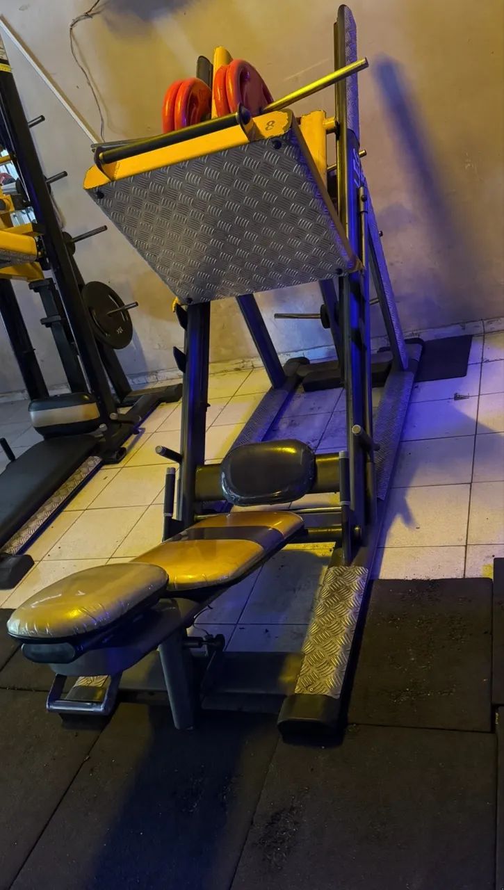 Leg press 45° oblongo - Foto 3